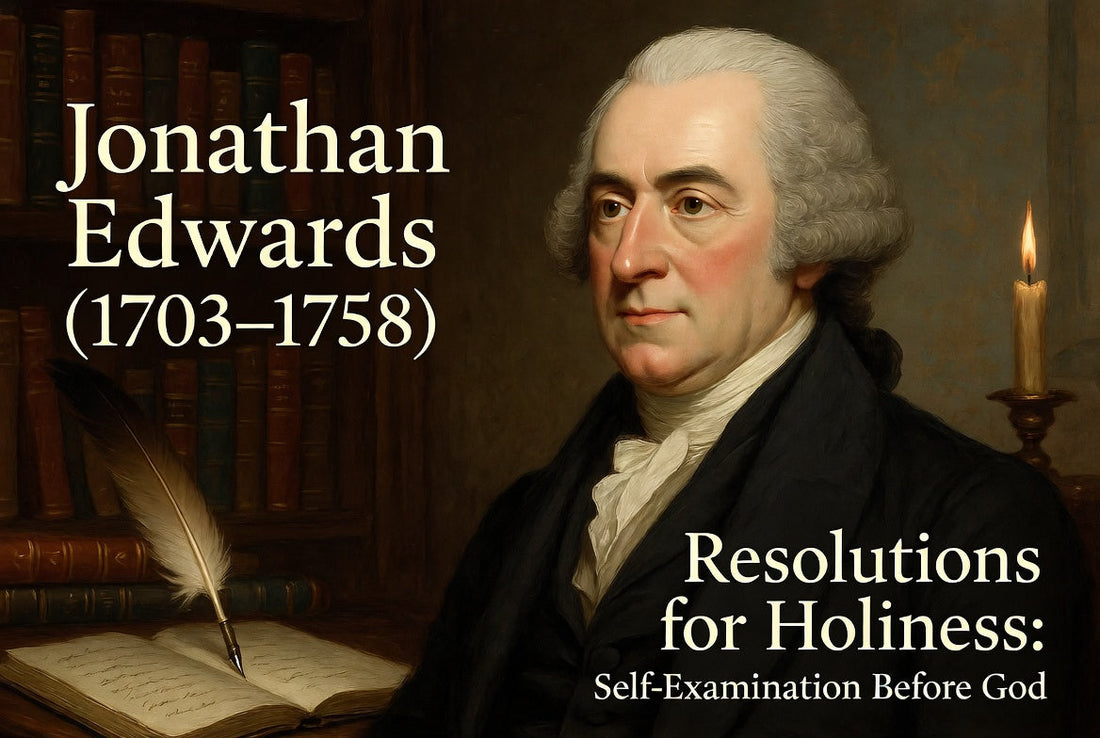 Resolutions for Holiness: Jonathan Edwards' Self-Examination Diary
