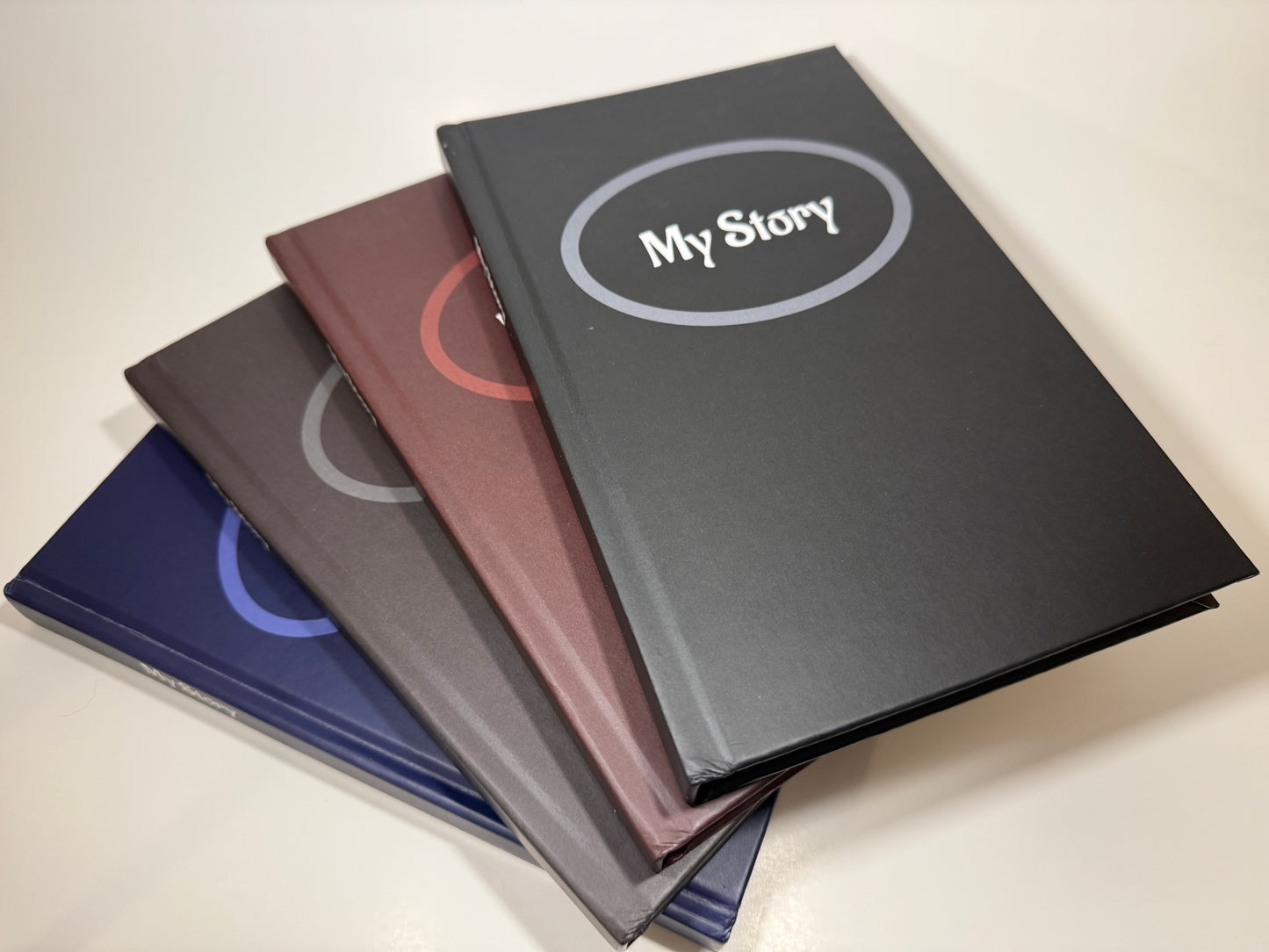 My Story - Lined, Black hardcover