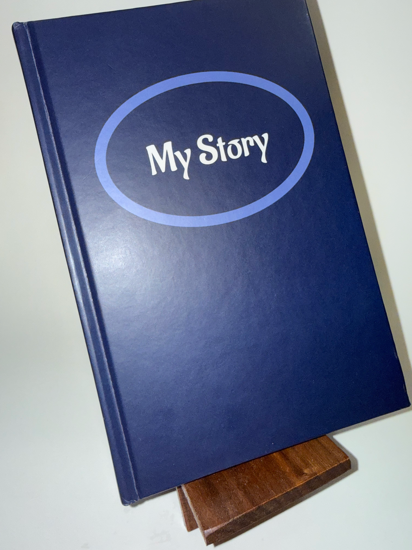 My Story - Lined, Navy Blue